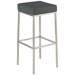 Tabouret de bar Montréal E85 gris
