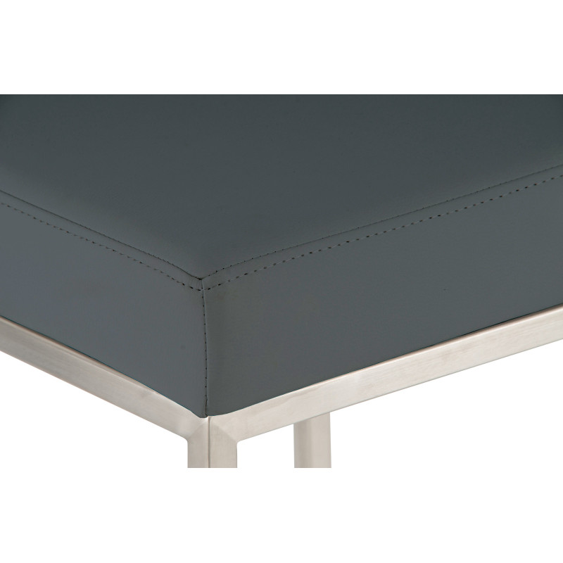 Tabouret de bar gris Montréal E85