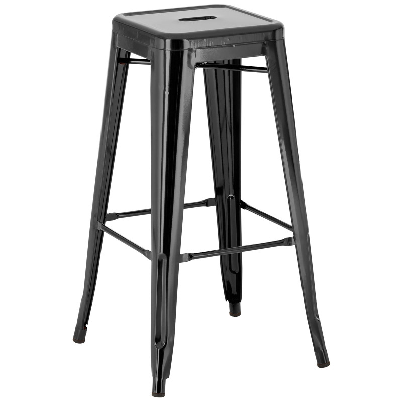 Tabouret de bar Joshua noir