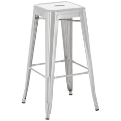 Tabouret de bar Joshua argenté