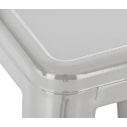 Tabouret de bar Joshua argenté