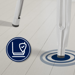 Banqueta de bar prateada Joshua