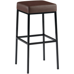 Tabouret de bar marron Montreal B80