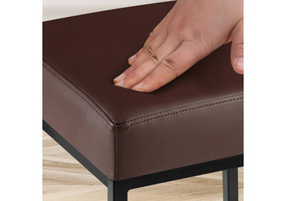 Tabouret de bar marron Montreal B80