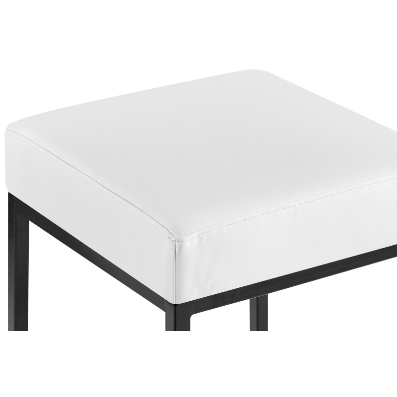 Taburete de bar blanco Montreal B85