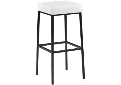 Taburete de bar blanco Montreal B85