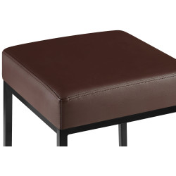 Tabouret de bar marron Montréal B85