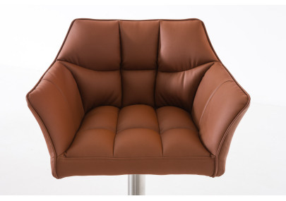 Tabouret de bar Damaso E marron clair