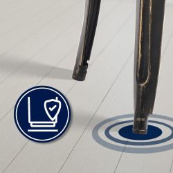 Sgabello da bar Joshua, nero antico e oro