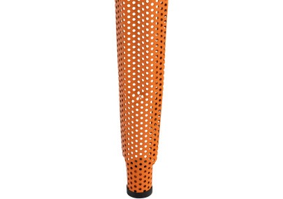 Ensemble de 4 tabourets de bar Fletcher orange