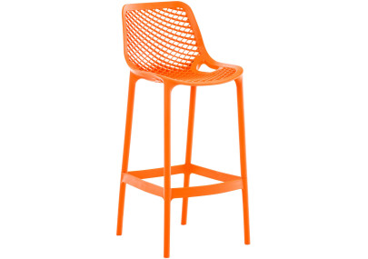 Tabouret de bar orange Air