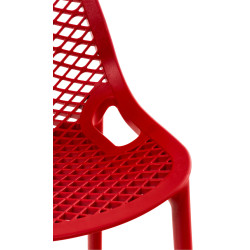 taburete rojo de bar