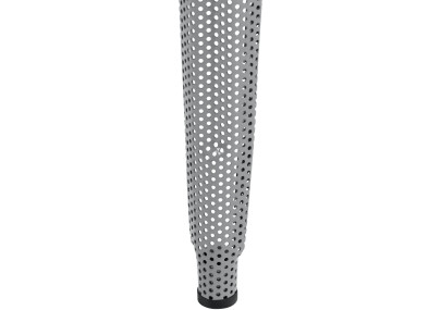 Ensemble de 4 tabourets de bar Fletcher en argent