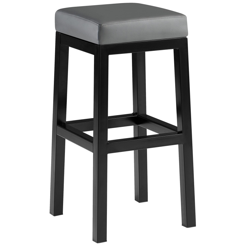 Sgabello da bar grigio Taylor B80