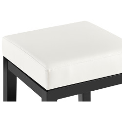 Tabouret de bar blanc Taylor B80
