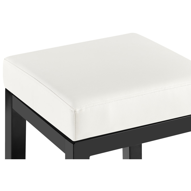 Tabouret de bar blanc Taylor B80