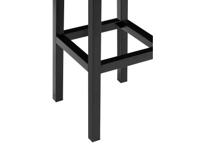 Sgabello da bar Taylor B80, tessuto, blu