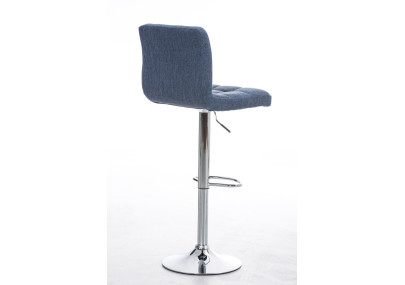 Tabouret de bar Peru, tissu C, bleu