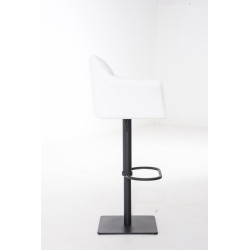 Taburete de bar blanco Damaso B