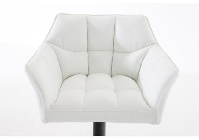 Taburete de bar blanco Damaso B