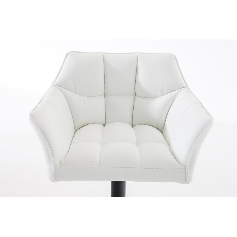 Taburete de bar blanco Damaso B