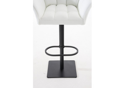 Tabouret de bar blanc Damaso B