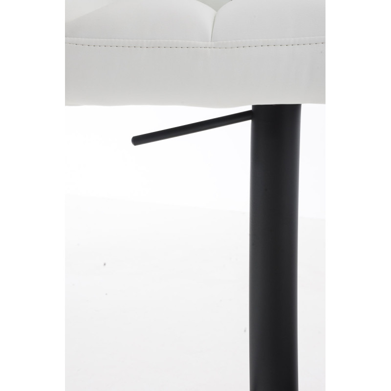 Tabouret de bar blanc Damaso B