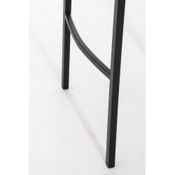 Tabouret de bar Damaso B à 4 pieds, marron