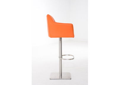Tabouret de bar orange Damaso E