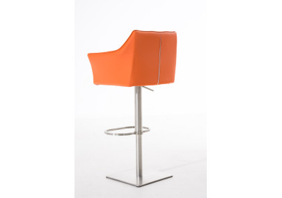 Tabouret de bar orange Damaso E