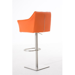 Tabouret de bar Damaso E orange