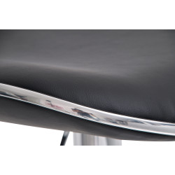 Ensemble de 2 tabourets de bar Shanghai C, noirs