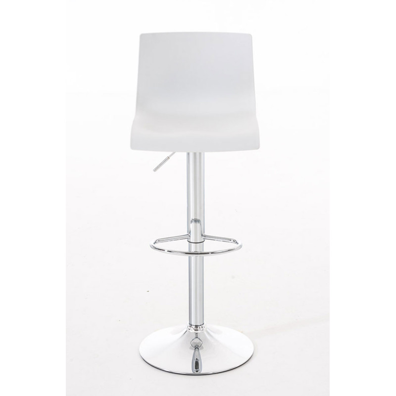 Taburete de bar blanco Hoover C