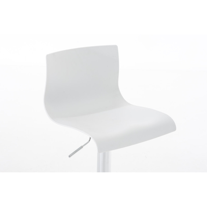 Tabouret de bar blanc Hoover C