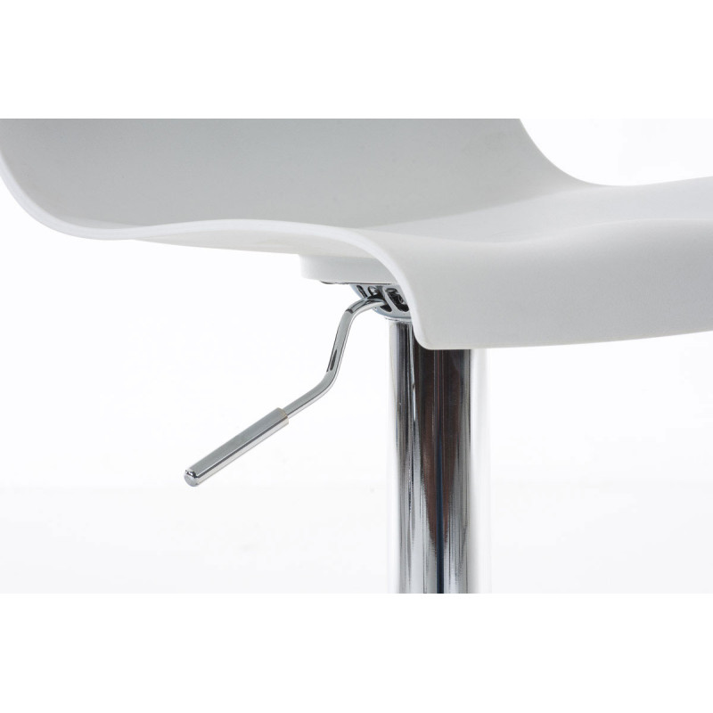 Tabouret de bar blanc Hoover C