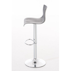 Tabouret de bar Hoover C gris