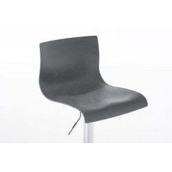 Tabouret de bar gris Hoover C