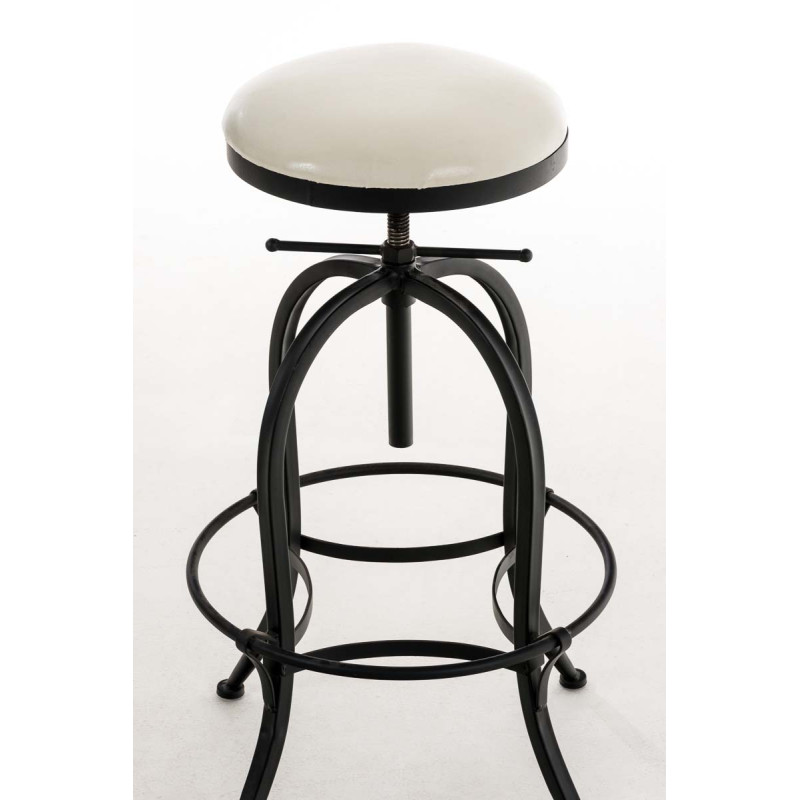 Sgabello da bar nero Radong