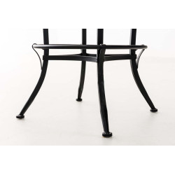 Tabouret de bar noir Radong