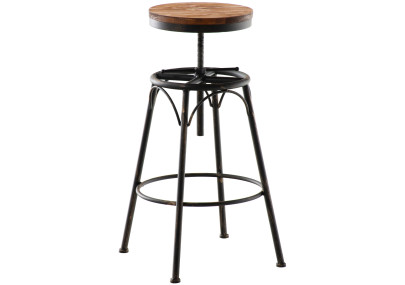 Banqueta de bar em bronze Beam