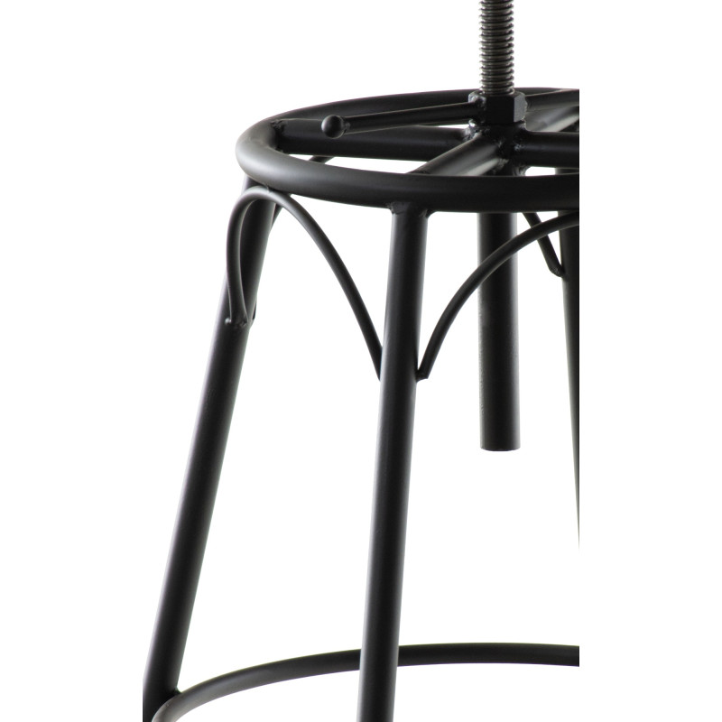 Taburete de bar Beam, negro