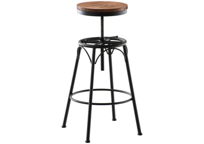 Banqueta de bar Beam, preta