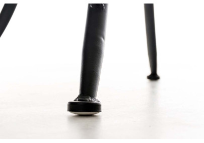 Tabouret de bar noir Mimosa