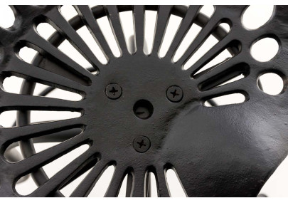 Tabouret de bar noir Mimosa