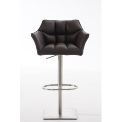 Taburete de bar marrón Damaso E