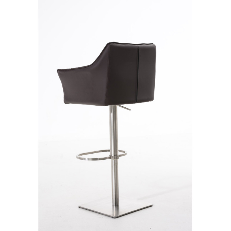 Sgabello da bar marrone Damaso E