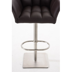 Tabouret de bar Damaso E marron
