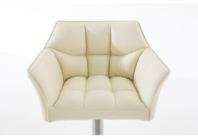 Tabouret de bar crème Damaso E