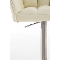 Tabouret de bar crème Damaso E