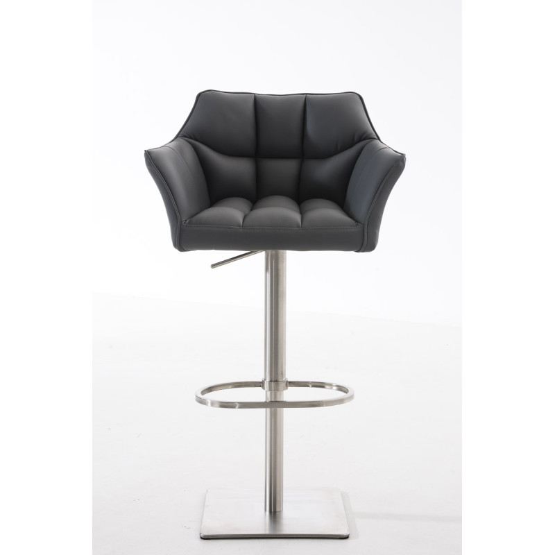 Sgabello da bar grigio Damaso E